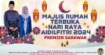 Orang Ramai Dijemput Ke Rumah Terbuka Premier Sarawak Dua Hari Berturut-Turut Di BCCK