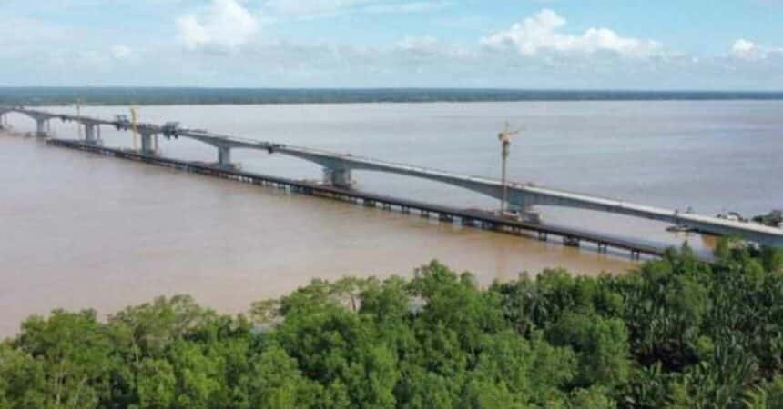 Projek Jambatan Batang Lassa Sepanjang 2.43 Kilometer Siap Disember Ini