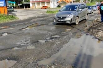 Sabah Perlukan RM1.08 Billion Untuk Baiki Jalan Rosak Teruk