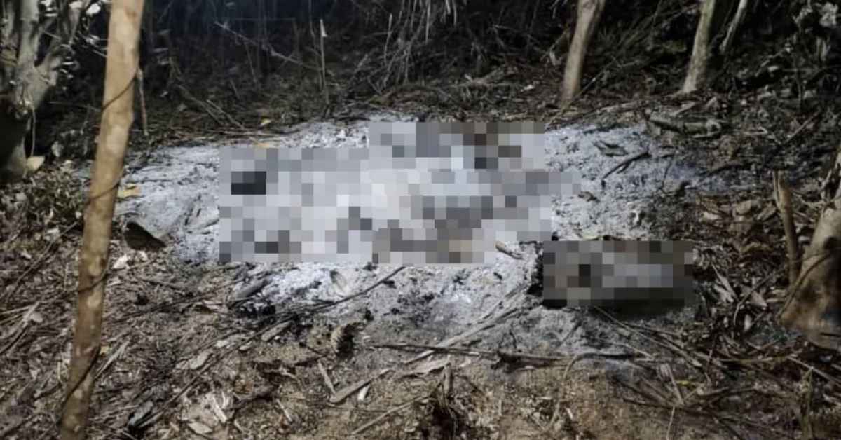 Suspek Lelaki Ditangkap, Bunuh Dan Bakar Bapa Saudara Di Ranau