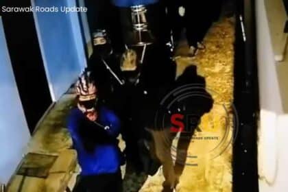 Tular Sekumpulan Lelaki Bertopeng Siap bawa Senjata Di Jalan Stakan Undang Kerisauan Netizen