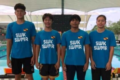 4 Perenang Muda Ini Harumkan Nama Sarawak Dalam Kejohanan Renang Peringkat Kebangsaan