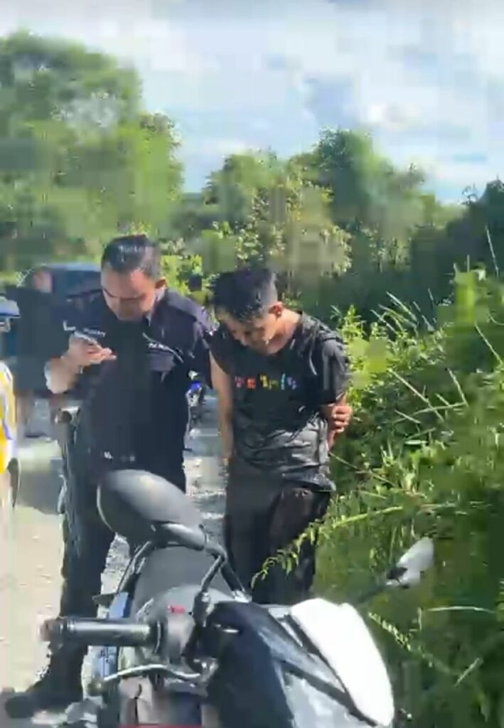 Pencuri Motosikal Di Arked MARA Sibu Ditahan Polis