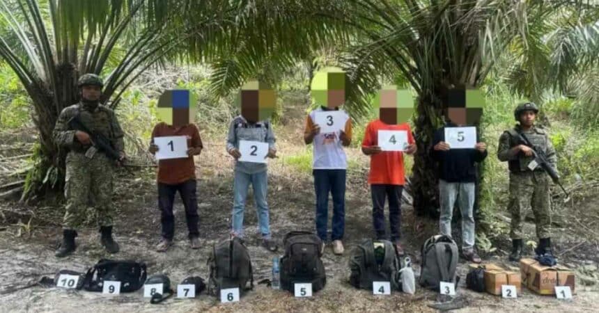 5 PATI Cuba Masuk Sarawak Diusir Keluar Oleh TDM