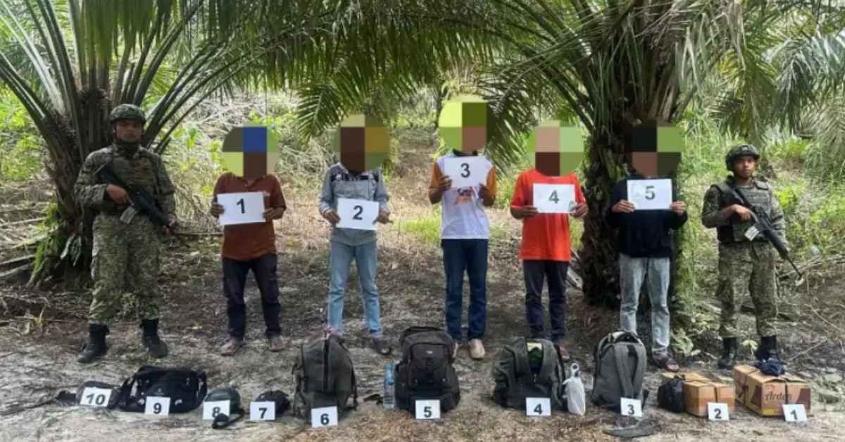 5 PATI Cuba Masuk Sarawak Diusir Keluar Oleh TDM