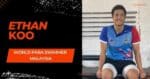 Anak Sabah, Ethan Koo Sumbang Gangsa Dalam Kejohanan Renang Para Dunia Di Singapura