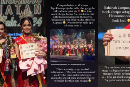 Dakwa Hanya Guna Kertas A4, Pertandingan Sodop Unduk Ngadau Tarik Perhatian Netizen