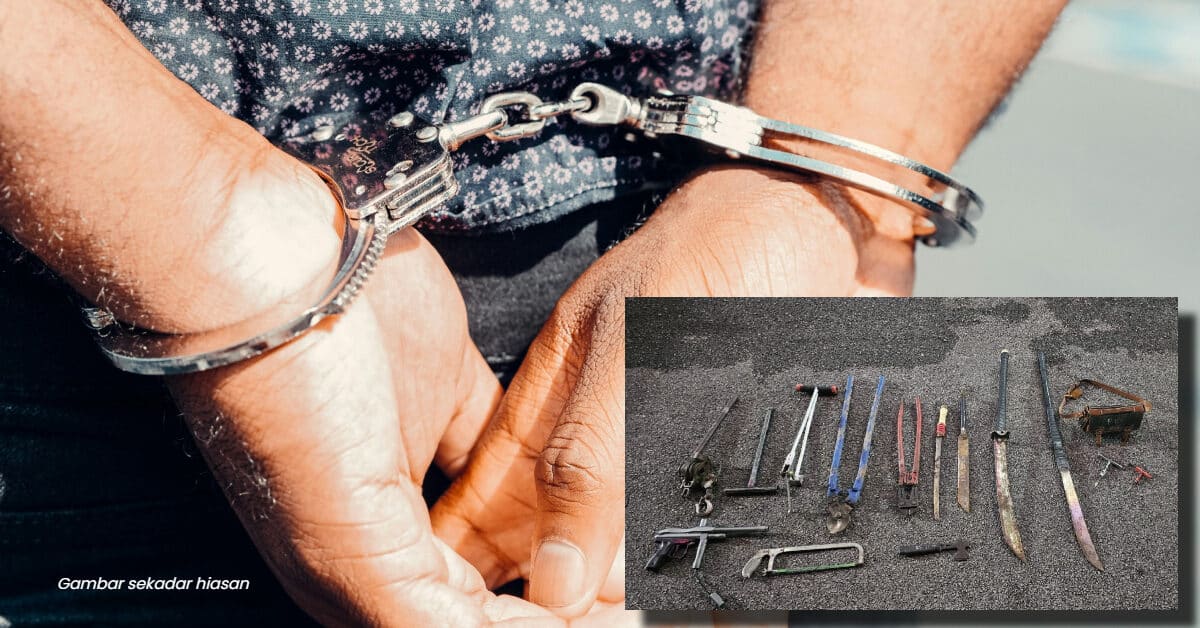 Disyaki Terlibat Kes Pecah Rumah Dan Curi Kenderaan Di Kuching, Lelaki Ini Ditahan Polis
