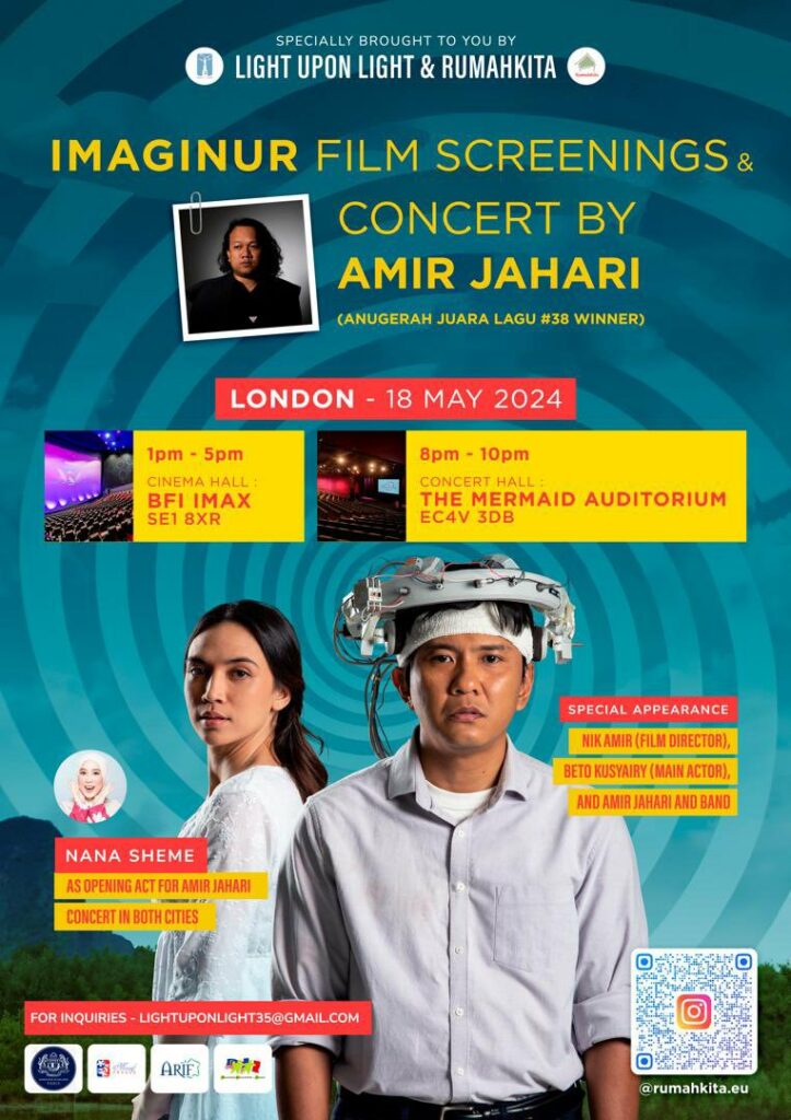 Imaginur Dan Amir Jahari Bakal Gegarkan London Dan Paris