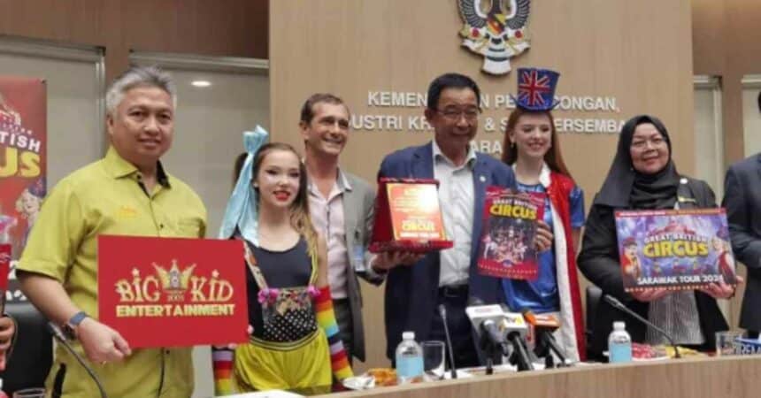 Gadis Sarawak Ini Antara Line Up Istimewa Dalam Great British Circus Jun Ini