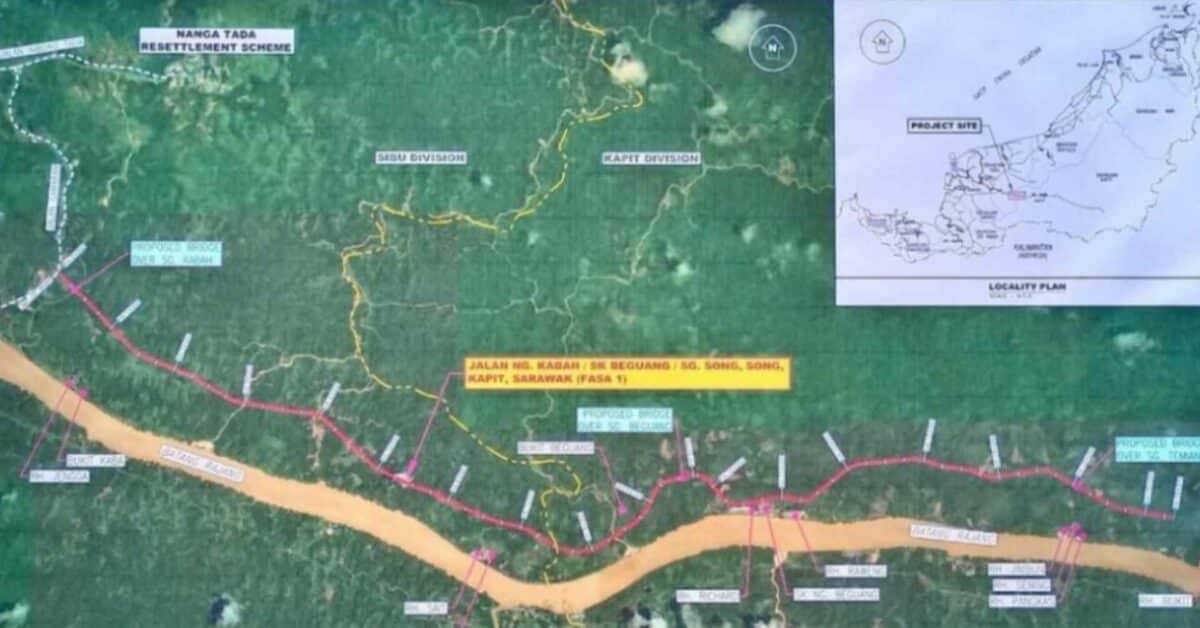 Laluan Alternatif Hubungkan Sibu-Kapit Sejauh 66 KM Bakal Dibina