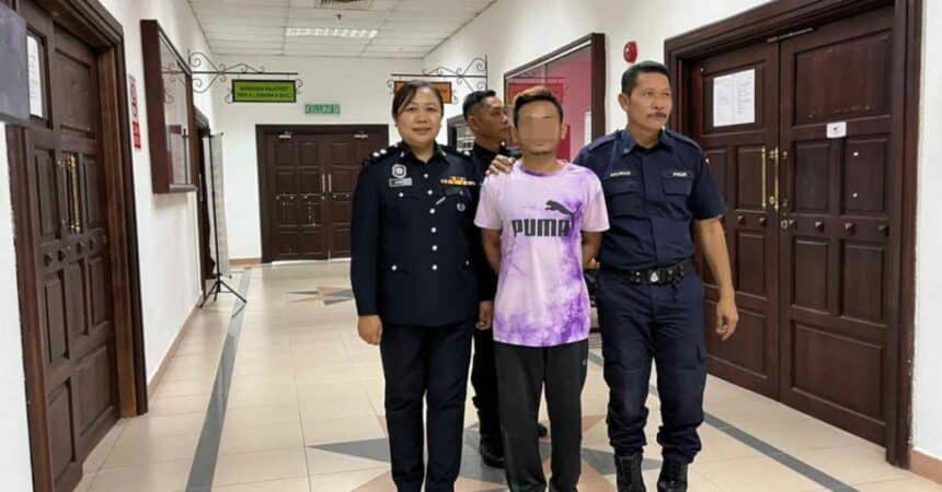 Lelaki Dari Lundu Dipenjara 10 tahun Dan 3 Sebatan Kerana Merogol Kanak-Kanak Bawah Umur
