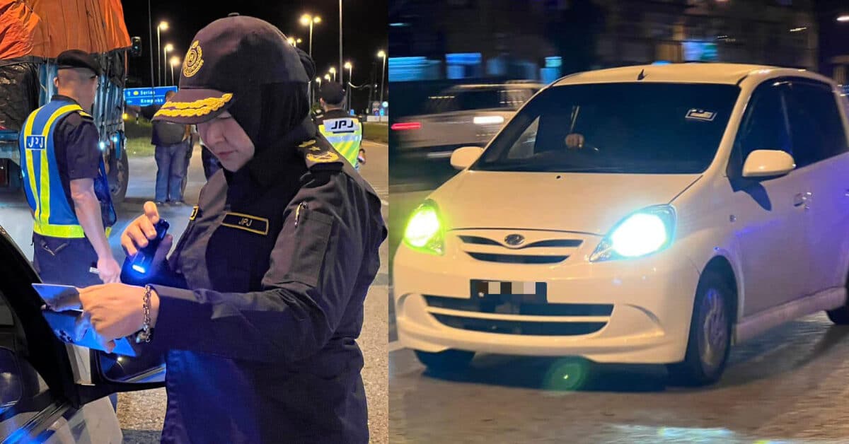 Pasang Lampu Tinggi Haram, 148 Notis Dikeluarkan Dalam Operasi Ops Silau Di Kuching-Serian