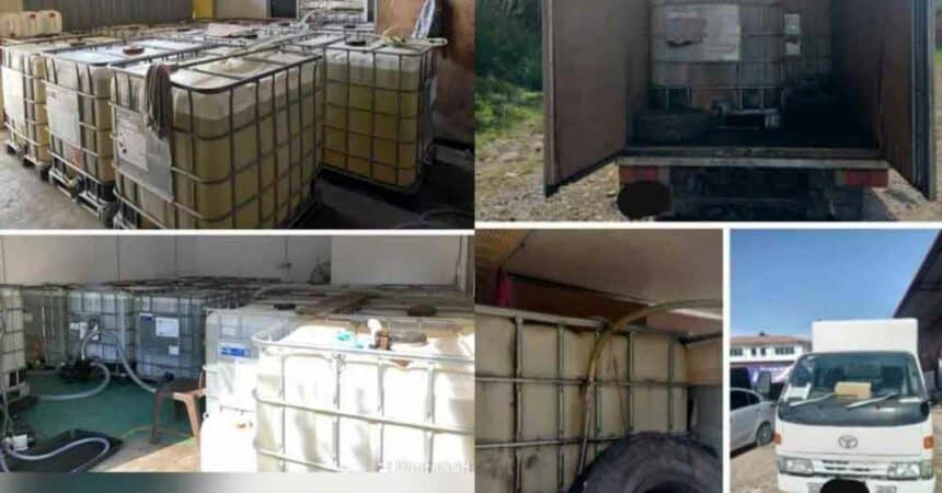 RM36 Juta Barang Seludup Dirampas Di Sarawak, Diesel Antara Yang Terbesar