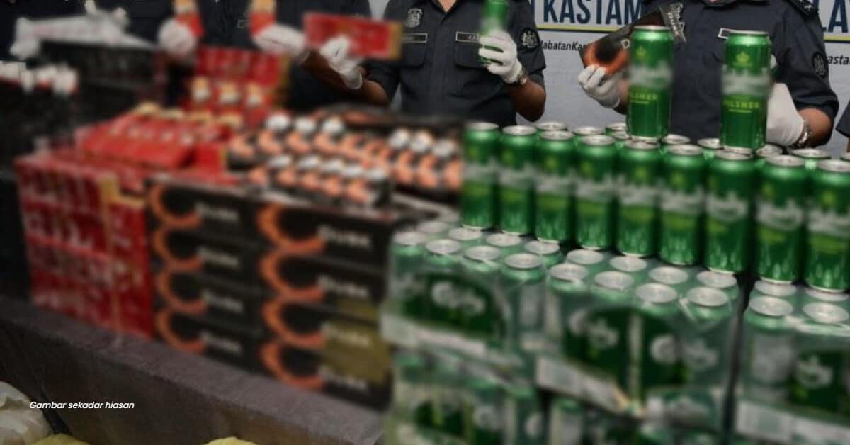 Rokok Dan Minuman Keras Tidak Bercukai Bernilai RM2.3 Juta Berjaya Dirampas Di Saratok