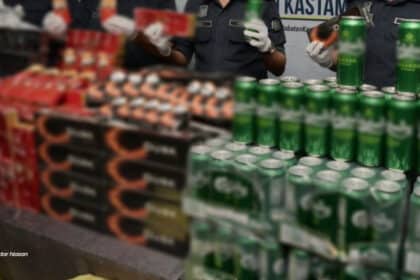 Rokok Dan Minuman Keras Tidak Bercukai Bernilai RM2.3 Juta Berjaya Dirampas Di Saratok