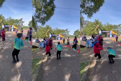 Semangat Pelajar Pendidikan Khas Tamatkan Rentas Desa Buat Netizen Terharu