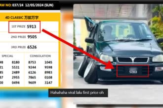 Tular Kereta Kancil Tayar Besar Di Sarawak, Tapi Nombor Plat Pula Terkena 4D Raih Perhatian Netizen