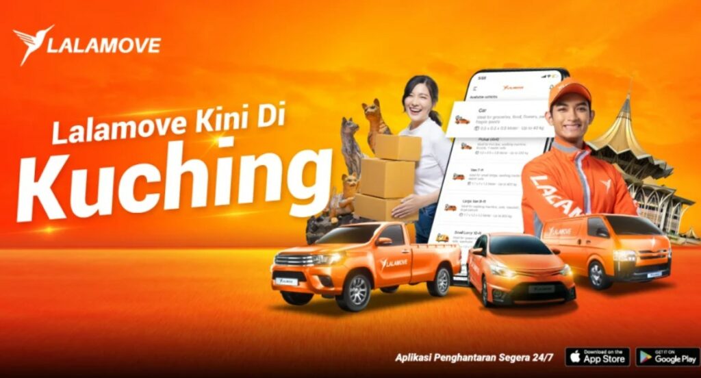 Lalamove Kini Lancar Operasi Pertamanya Di Sarawak