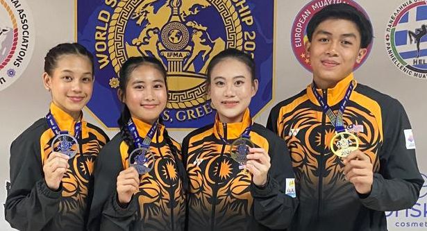 Atlet Muaythai Sabah Raih 2 Pingat Emas Dalam Kejohanan Dunia IFMA Senior Di Greece