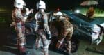 Wanita Maut Selepas Rempuh Penghadang Jalan Di Bintangor