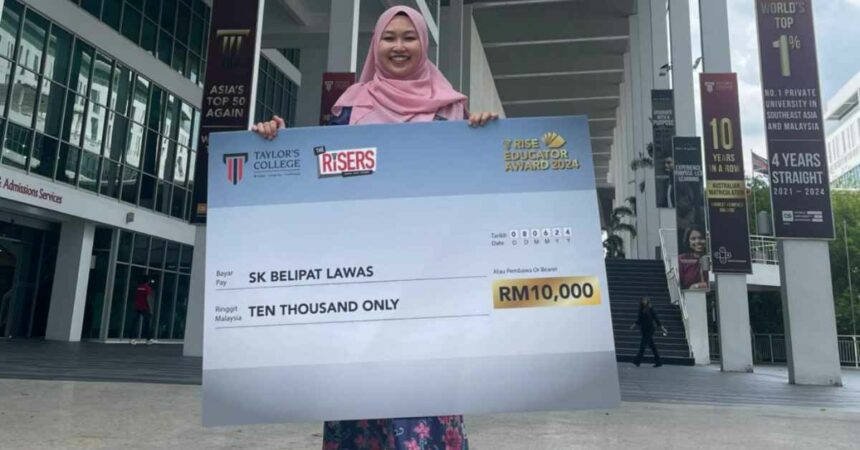 Inisiatif Kedai Runcit Cikgu Anne Di Lawas Rangkul Anugerah Berprestij RISE Educator Award 2024