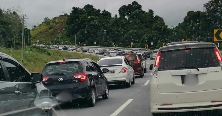 JPJ Kenal Pasti Punca Kesesakan Trafik Lebuhraya Pan Borneo Di Jakar, Ini Sebabnya
