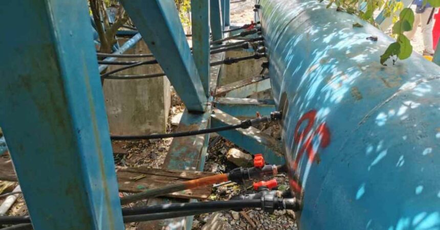 Jabatan Air Sabah Potong 24 Paip Sambungan Haram Di UMS