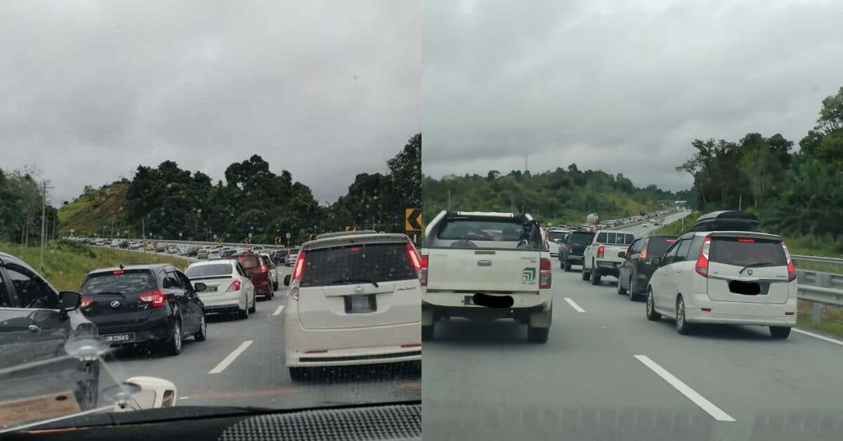 Jalan Sesak Teruk, Netizen Geram Dakwa Pan Borneo Di Sarikei Sudah Siap Tapi Masih Dihadang