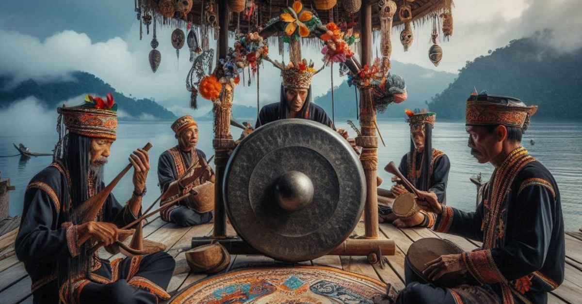 Ketahui Adat Balu-Balu, Tradisi Pemukulan Gong Dalam Ritual Kematian Etnik Bajau