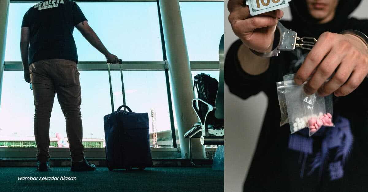 Niat Mahu Edar Dadah Di Sarawak, Lelaki Bawa 2 Bagasi Berisi Syabu Berjaya Ditahan Di KLIA