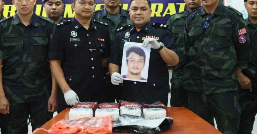 Polis Gagalkan Cubaan Seludup 4 Kilogram Syabu Dari Sabah Ke Sarawak