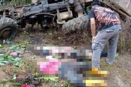 Tiga Pekerja Ladang Maut Selepas Jentera Traktor Jatuh Gaung Di Sabah