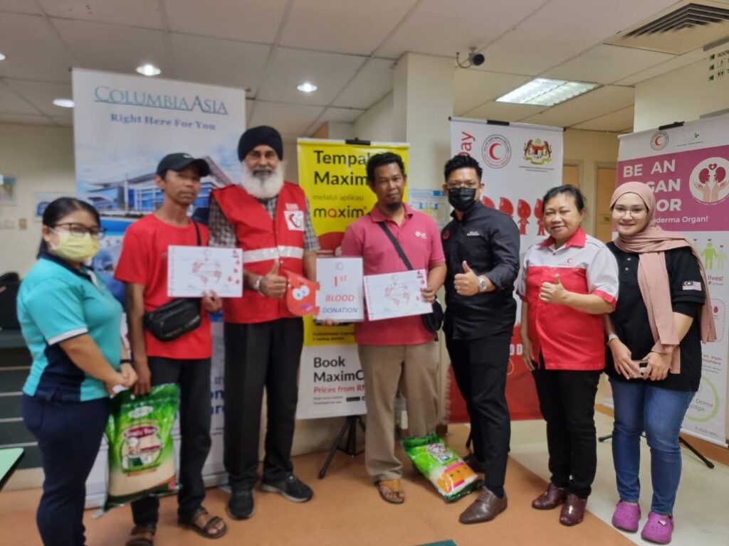 Sempena Hari Derma Darah, Maxim E-Hailing Adakan Derma Darah Bersama Pemandu Dan Pekerja
