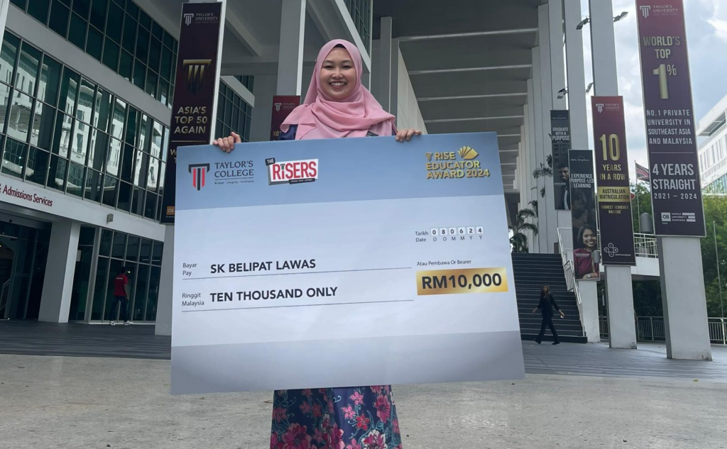 Inisiatif Kedai Runcit Cikgu Anne Di Lawas Rangkul Anugerah Berprestij RISE Educator Award 2024