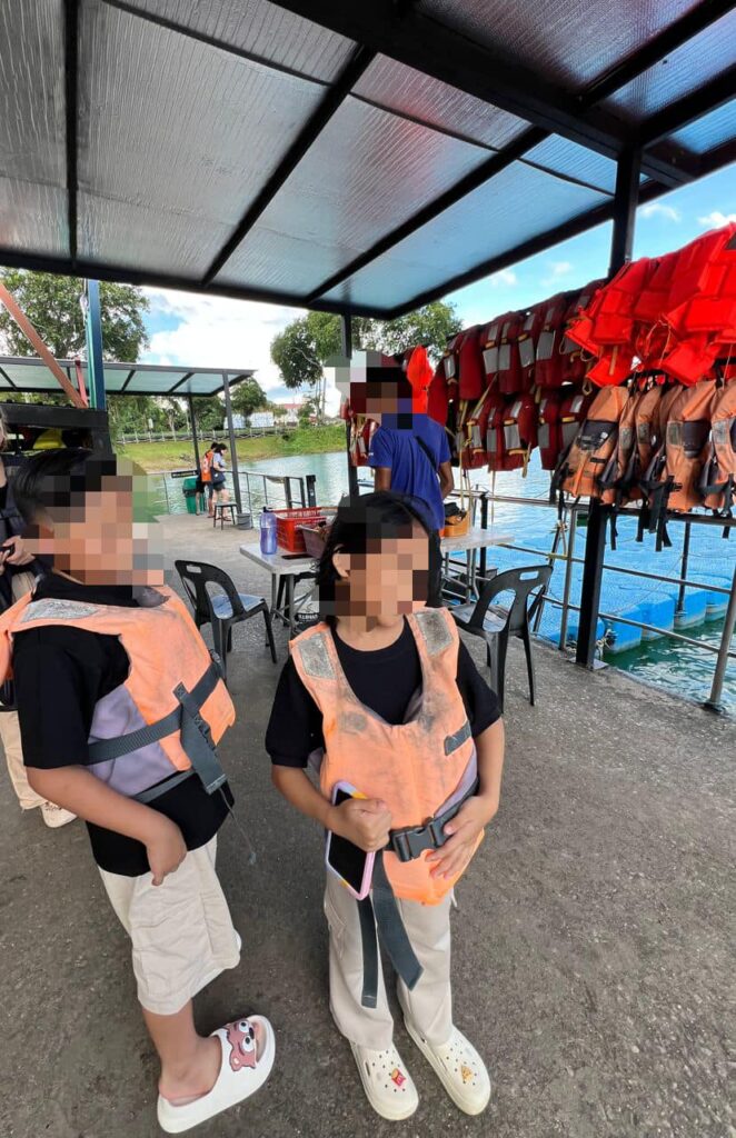 Netizen Tegur Peralatan Keselamatan Tidak Diselenggara Dengan Baik Di Tasik Biru Ini