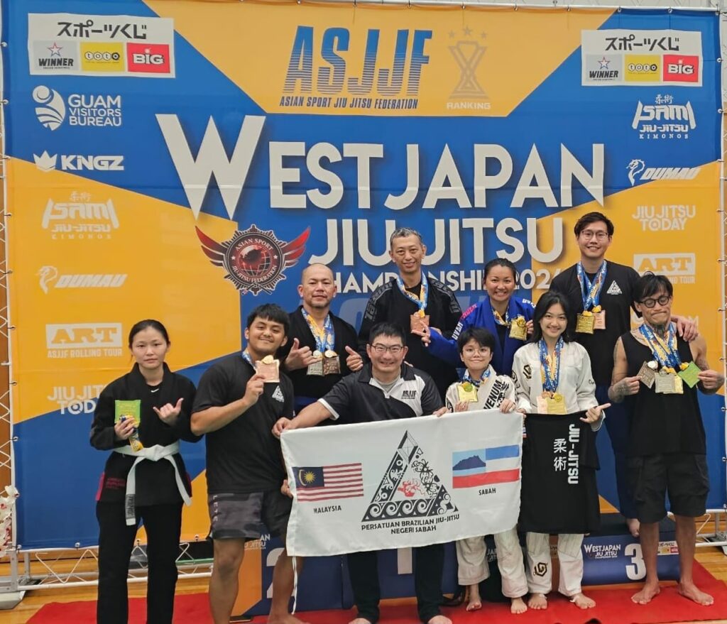 Atlet Brazilian Jiu Jitsu Sabah Raih 7 Emas Di Kejohanan Antarabangsa Jepun