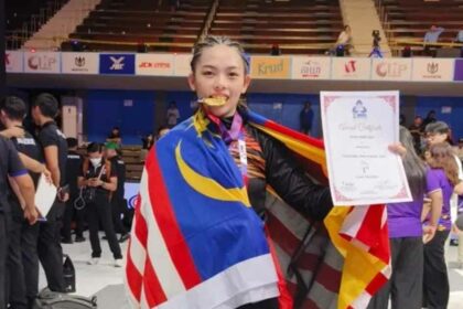 Atlet MMA Sarawak, Pang Sze Teng Cipta Sejarah Di Kemboja Dengan Pingat Emas