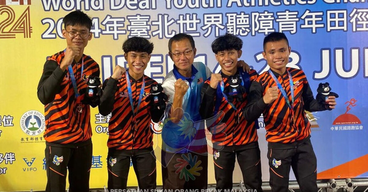 Atlet Sabah Raih Pingat Gangsa Bersejarah Di Kejohanan Olahraga Remaja Pekak Dunia