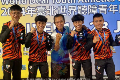 Atlet Sabah Raih Pingat Gangsa Bersejarah Di Kejohanan Olahraga Remaja Pekak Dunia