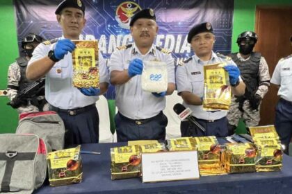 Cubaan Seludup Dadah Guna Bot Gagal, Lelaki Ditahan Bersama 10KG Syabu Di Miri
