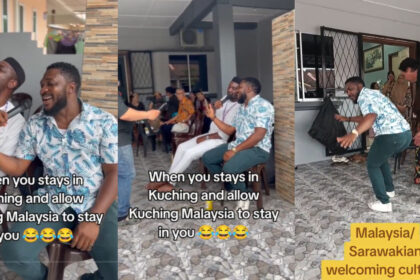 Dua Lelaki Afrika Tular Bawa Lagu Bekikis Bulu Betis Curi Perhatian Netizen Sarawak