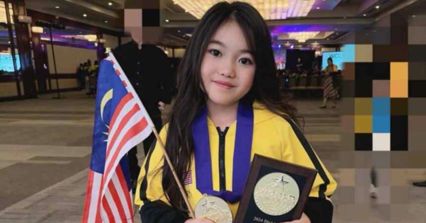 Getaran Vokal Taylor Louise, Penyanyi Cilik Dari Sarawak Gegarkan Pentas Di Amerika Syarikat