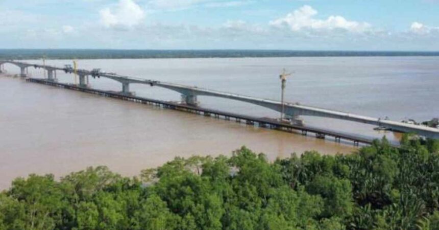 Jambatan Kedua Terpanjang Di Sarawak, Batang Lassa Dijadualkan Siap 22 Disember Ini