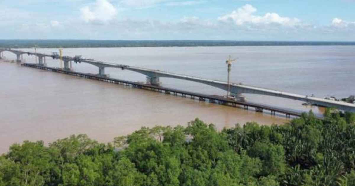 Jambatan Kedua Terpanjang Di Sarawak, Batang Lassa Dijadualkan Siap 22 Disember Ini