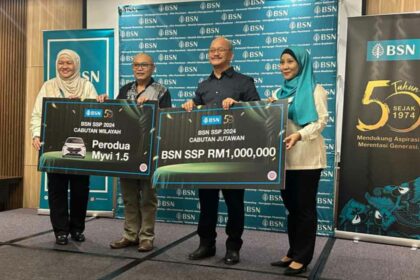 Pastor Dari Sarawak Menang RM1 Juta Dalam Cabutan Bertuah BSN SSP
