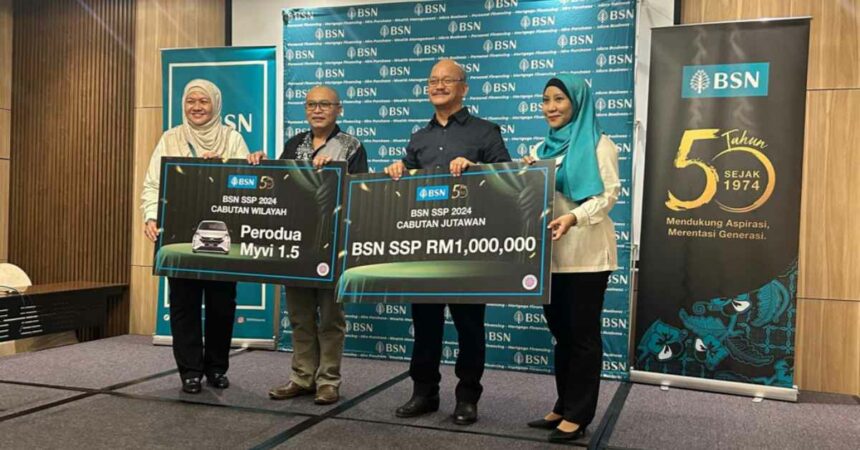 Pastor Dari Sarawak Menang RM1 Juta Dalam Cabutan Bertuah BSN SSP