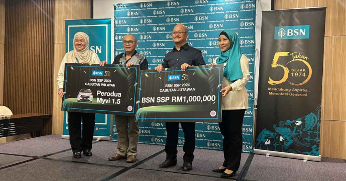 Pastor Dari Sarawak Menang RM1 Juta Dalam Cabutan Bertuah BSN SSP