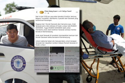 Uncle Kentang Bantu 3 Rakyat Sarawak Rawat Di Institut Jantung Negara Kuala Lumpur