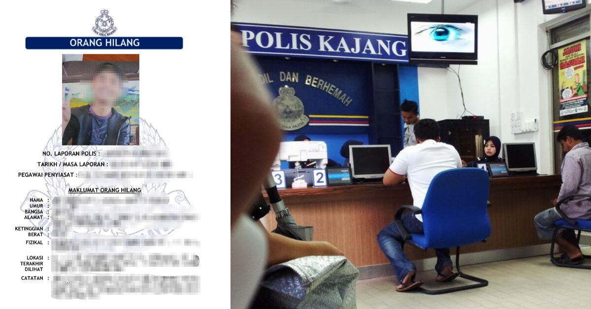 Usah Tunggu 24 Jam, Ketua Polis Negara Gesa Orang Ramai Segera Buat Laporan Orang Hilang